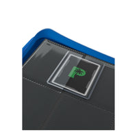 Collector's Series Top Loader Zip Binder - 9 Pocket - Blue