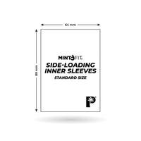 MintFit Side-Loading Inner Sleeves - Standard Size - 100pc