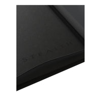 Stealth 12 Pocket Zip Binder - Black