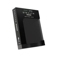 Stealth 9 Pocket Zip Binder - Black