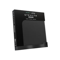 Stealth 12 Pocket Zip Binder - Black