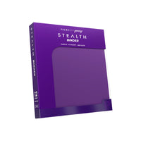Stealth 12 Pocket Zip Binder - Purple