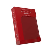 Stealth 9 Pocket Zip Binder - Red