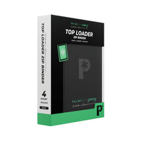 Collector's Series Top Loader Zip Binder - 4 Pocket - Black
