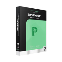 Collector's Series 12 Pocket Zip Binder - Green