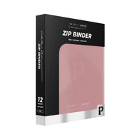 Collector's Series 12 Pocket Zip Binder - Pink