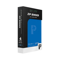 Collector's Series 4 Pocket Zip Binder - Blue