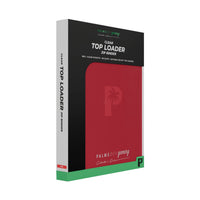 Collector's Series Top Loader Zip Binder - 9 Pocket - Red