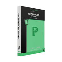 Collector's Series Top Loader Zip Binder - 9 Pocket - Green