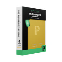 Collector's Series Top Loader Zip Binder - 4 Pocket - Yellow