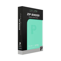 Collector's Series 9 Pocket Zip Binder - Turquoise