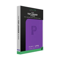 Collector's Series Top Loader Zip Binder - 9 Pocket - Purple