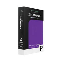 Collector's Series 4 Pocket Zip Binder - Purple