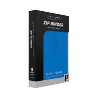 Collector's Series 9 Pocket Zip Binder - Blue