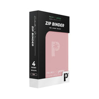 Collector's Series 4 Pocket Zip Binder - Pink
