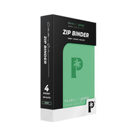 Collector's Series 4 Pocket Zip Binder - Green