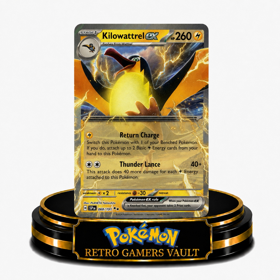 Kilowattrel ex 068/191 Single Card Mint