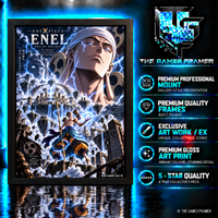 One Piece Enel Straight Mount Premium Quality Frame