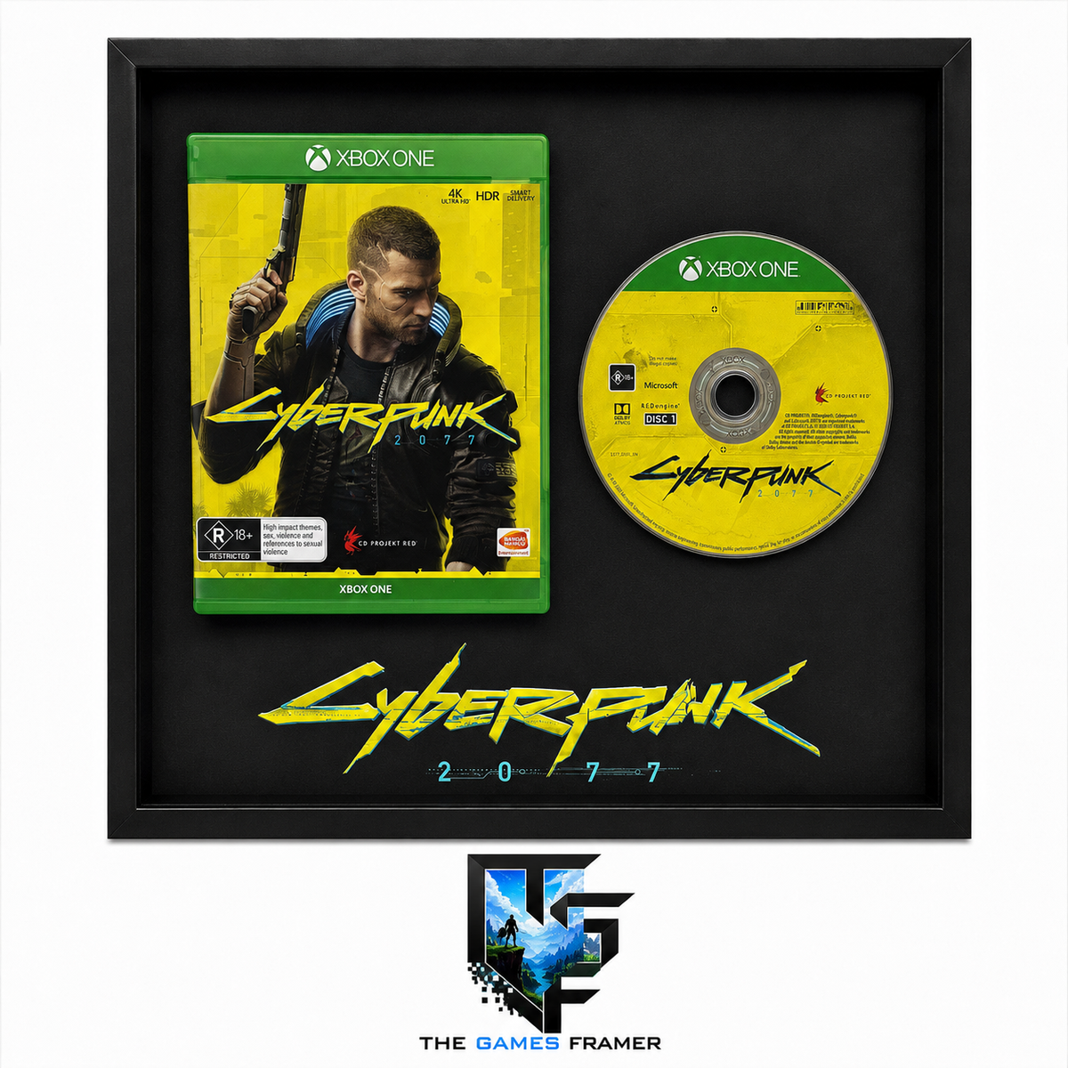 Cyberpunk Games Framer Boxed  Picture Frame