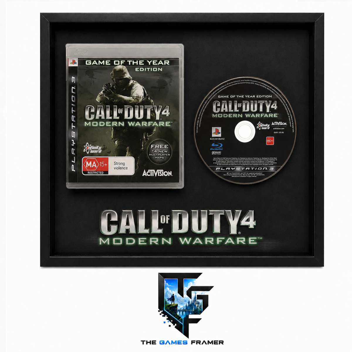 Call of Duty 4 Games Framer Boxed Picture Frame