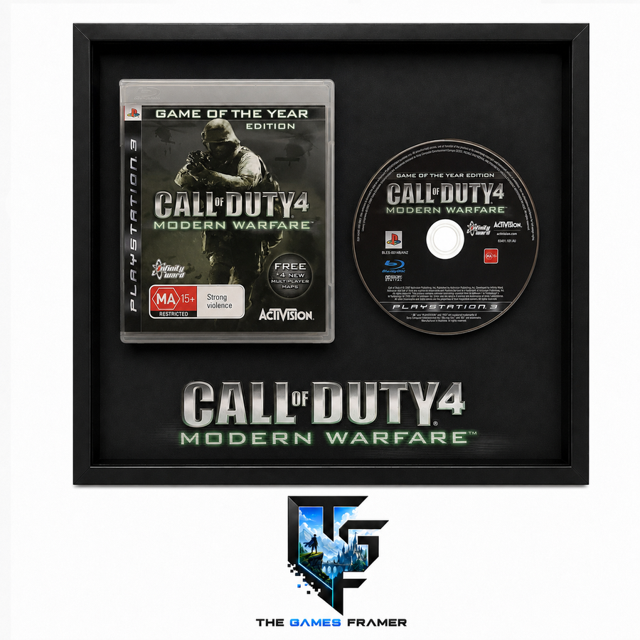 Call of Duty 4 Games Framer Boxed Picture Frame