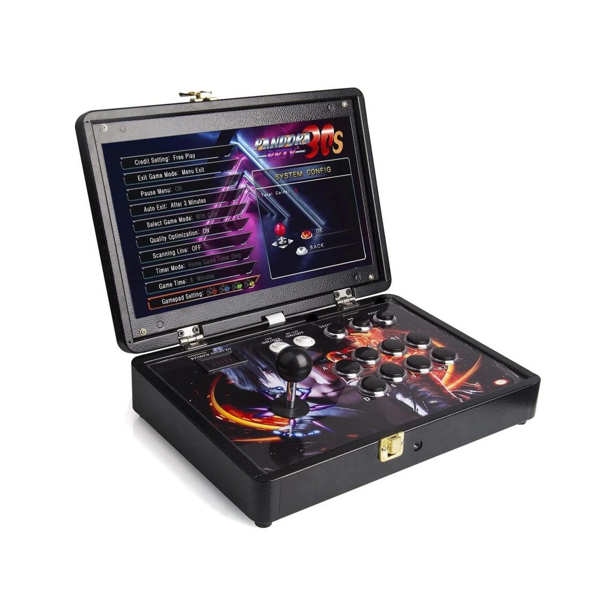 Pandora Box 30S 5000 Games Retro Arcade System 14-Inch