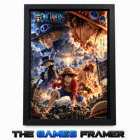 One Piece Three Brothers Straight Mount Premium Quality Frame