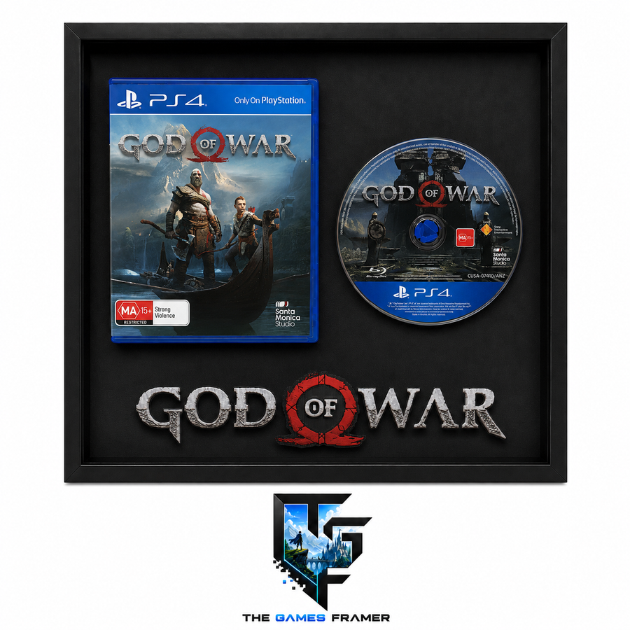 God of War Games Framer Boxed Picture  Frame