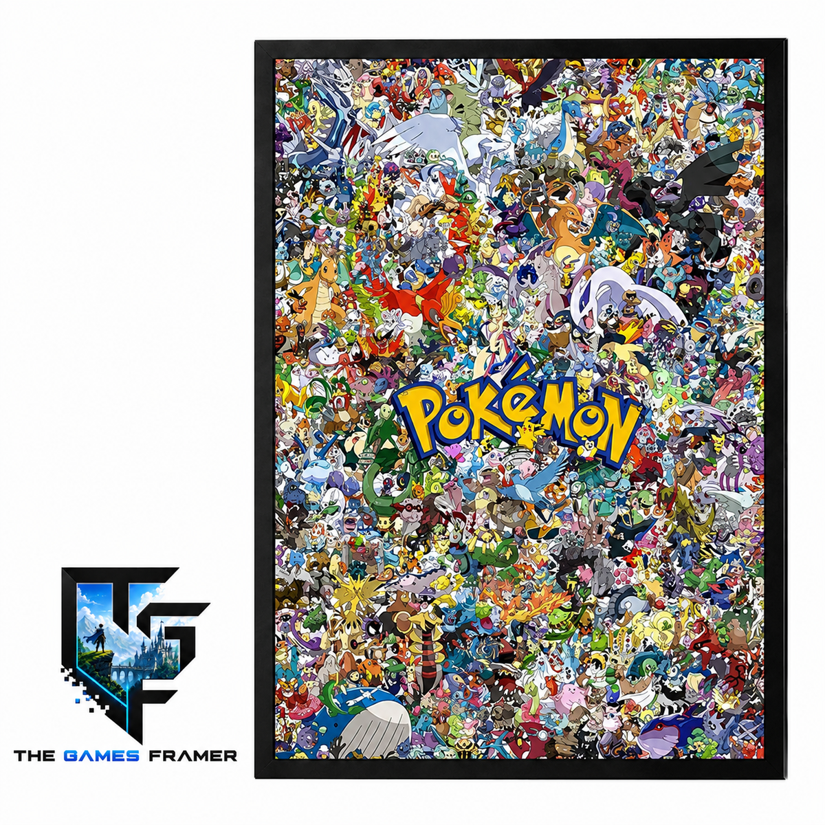 Pokemon Framed Print