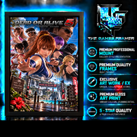 Dead or Alive 5 F2  Straight Mount Premium Quality Flat Frame