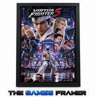 Virtua Fighter 5 Mount Premium Quality Flat Frame