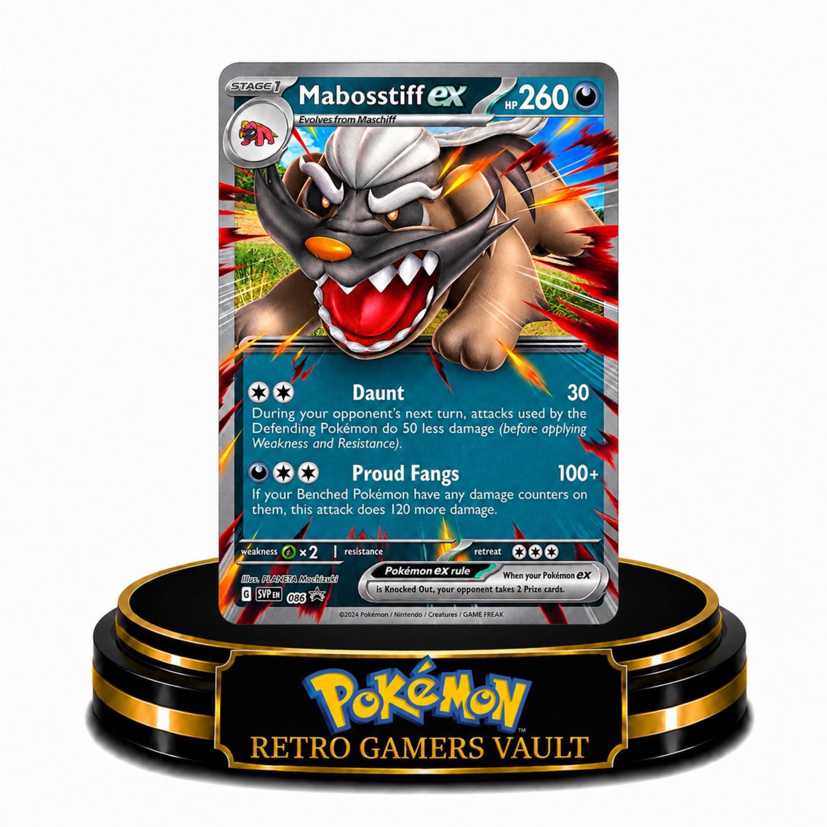 Mabosstiff ex 086 Single Card Mint