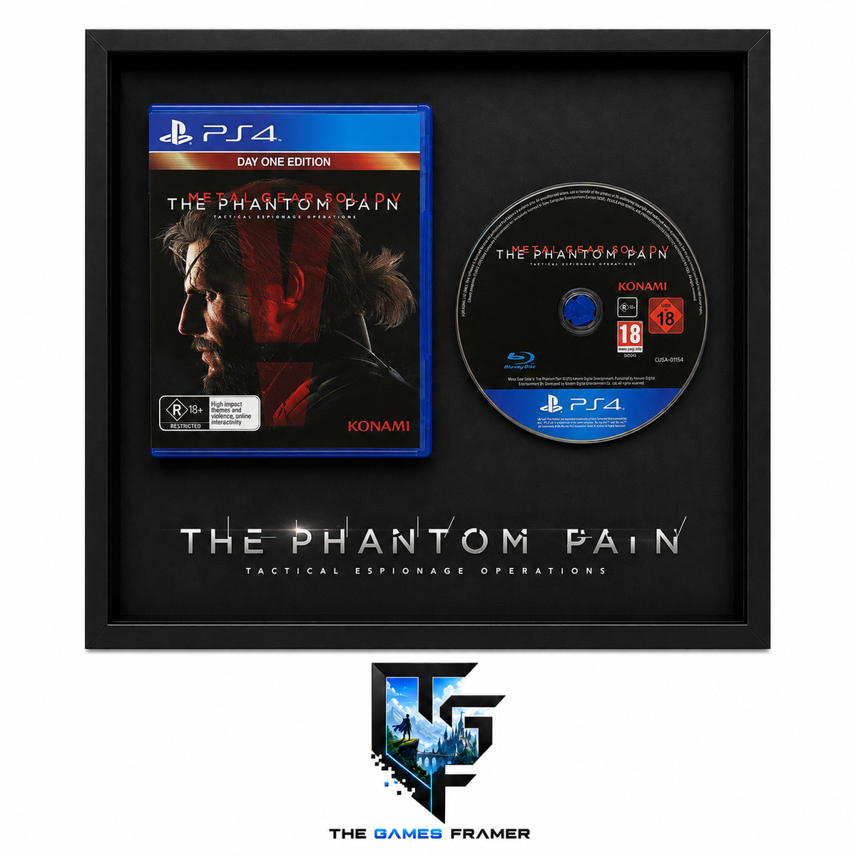 Metal Gear Solid 4 Games Framer Boxed Picture Frame