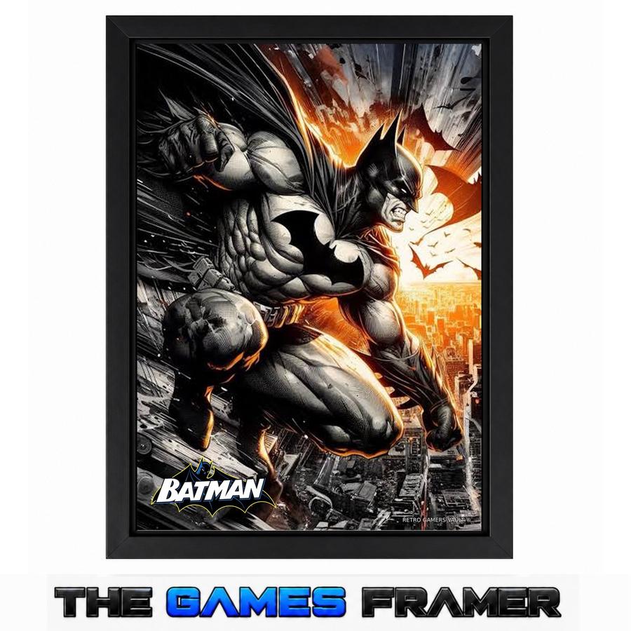 Batman F4 Straight Mount Premium Quality Flat Frame