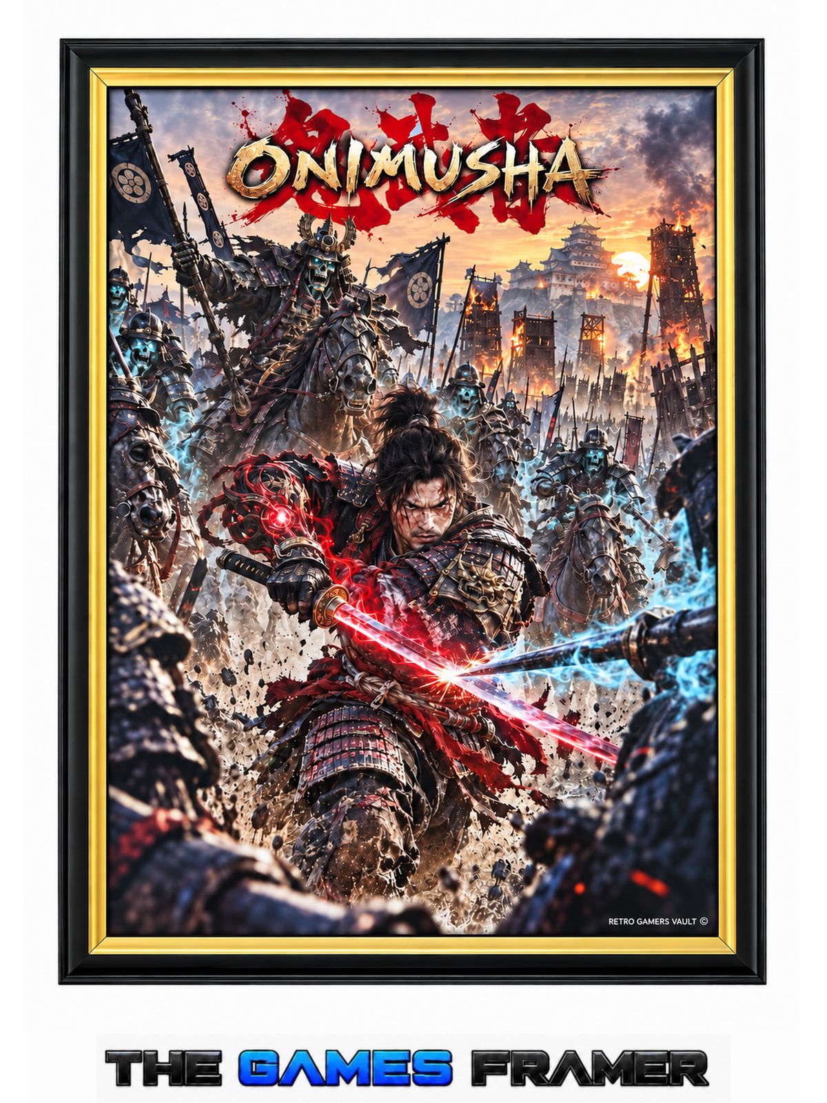 Onimusha P5 Flat Straight Mount Premium Quality Flat Frame