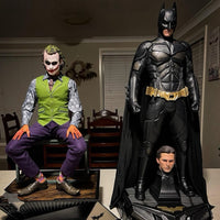 Queen Studios Batman & Joker Dark Knight Combo with Extra Base ( RARE )