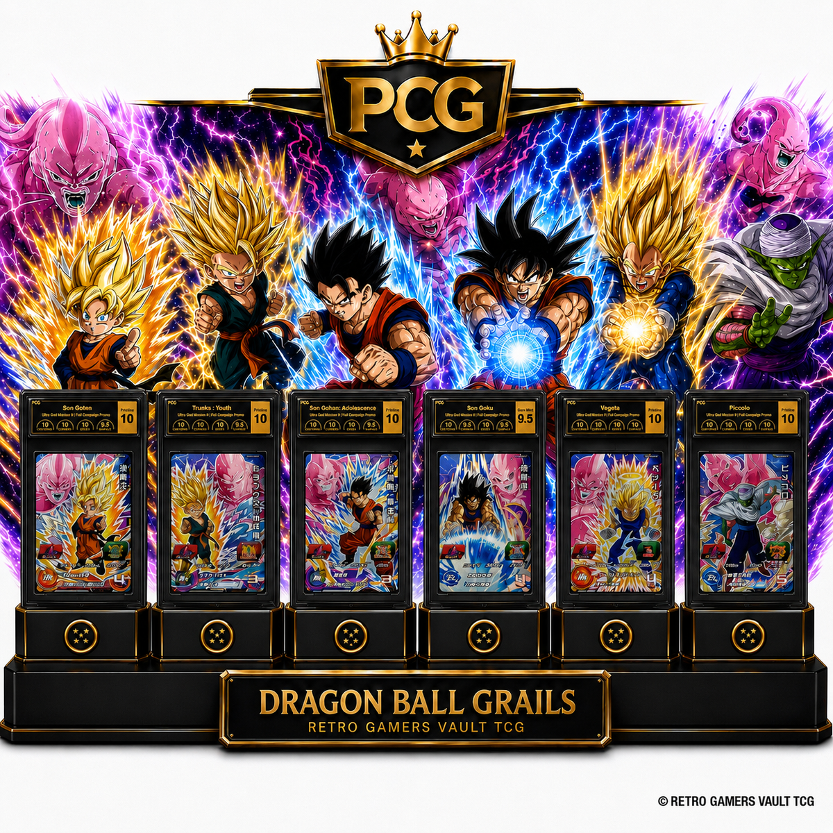 DragonBall Ultra God Mission 9 Graded 6 Piece Set