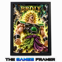 Dragon Ball Broly F2 Straight Mount Premium Quality Frame
