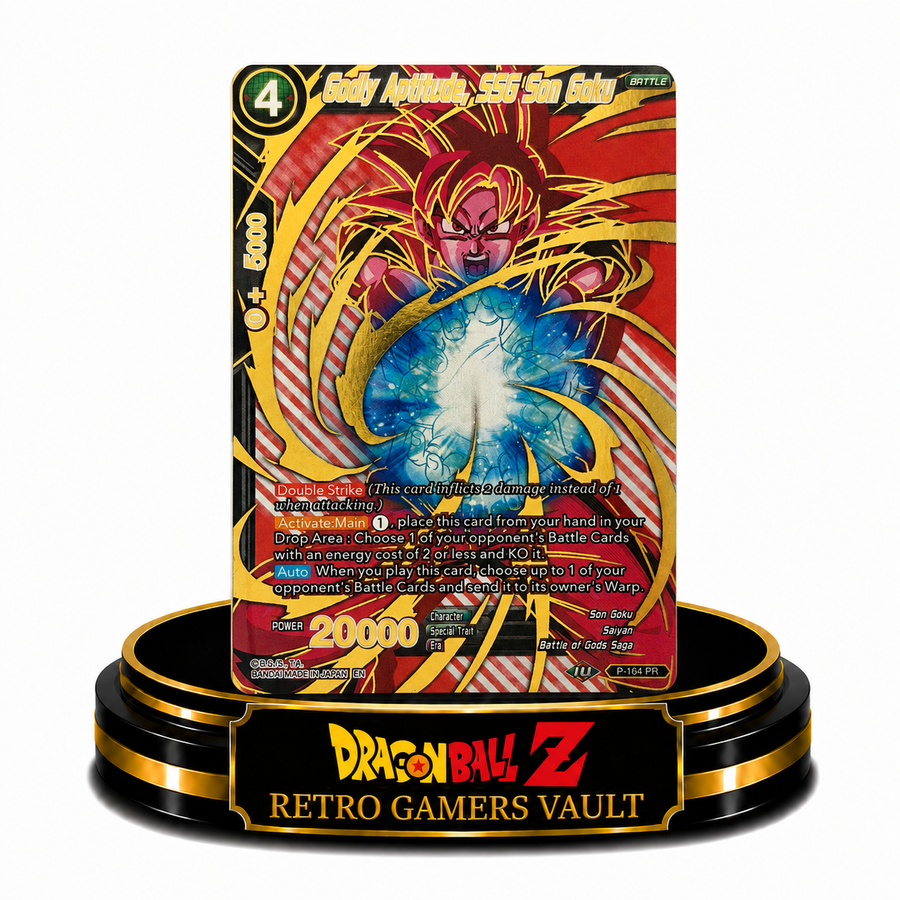 Godly Aptitude,SSG Son Goku P-164 PR Single Card Mint