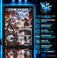 Tomb Raider PS3 Pro Box Frame Professional Mount