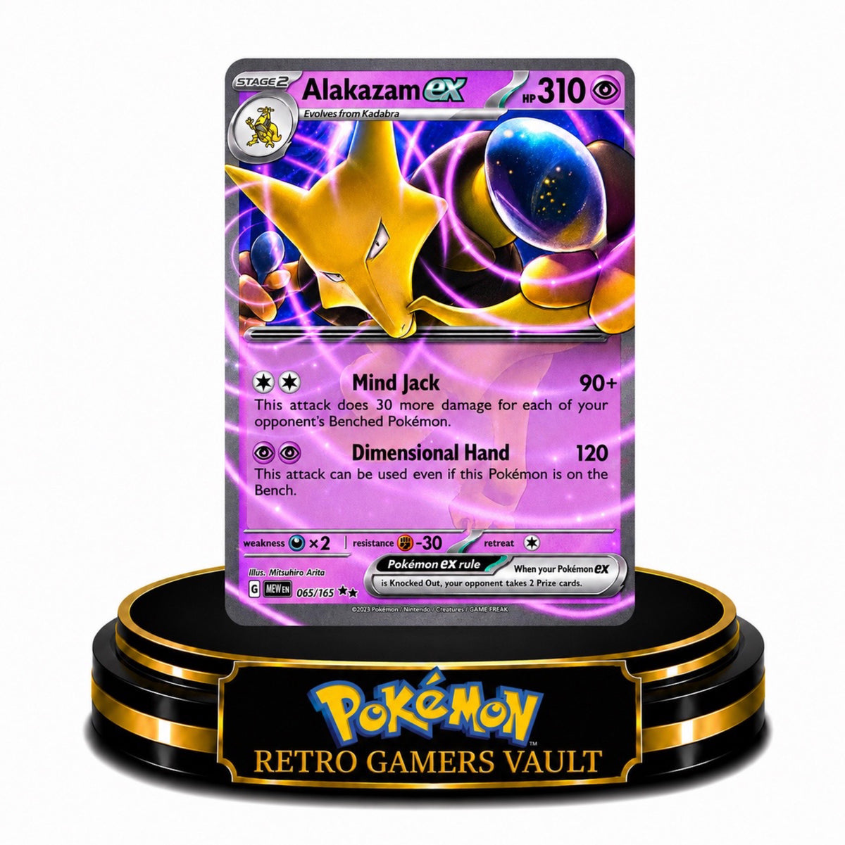 Alakazam ex 062/165 Single Card Mint