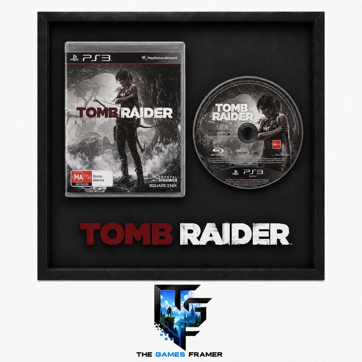 Tomb Raider Games Framer Boxed Picture Frame
