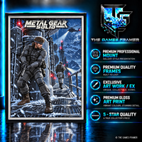 Metal Gear Solid Flat Straight Mount Premium Quality Flat Frame