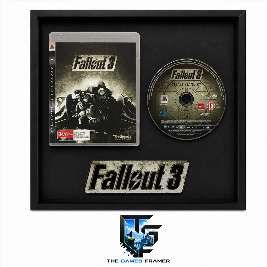 Fallout 3 Games Framer Boxed Picture Frame