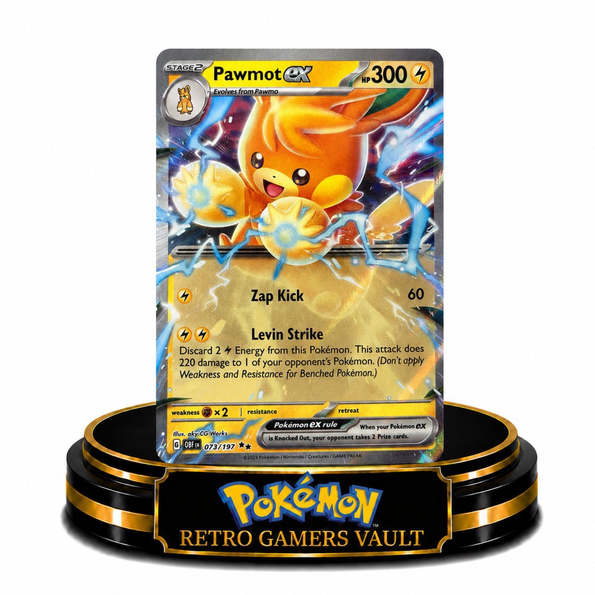 Pawmot ex 073/197  Single Card mint