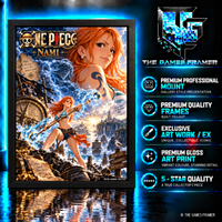 One Piece Nami Straight Mount Premium Quality Frame