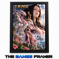 One Piece Boa Hancock Straight Mount Premium Quality Frame
