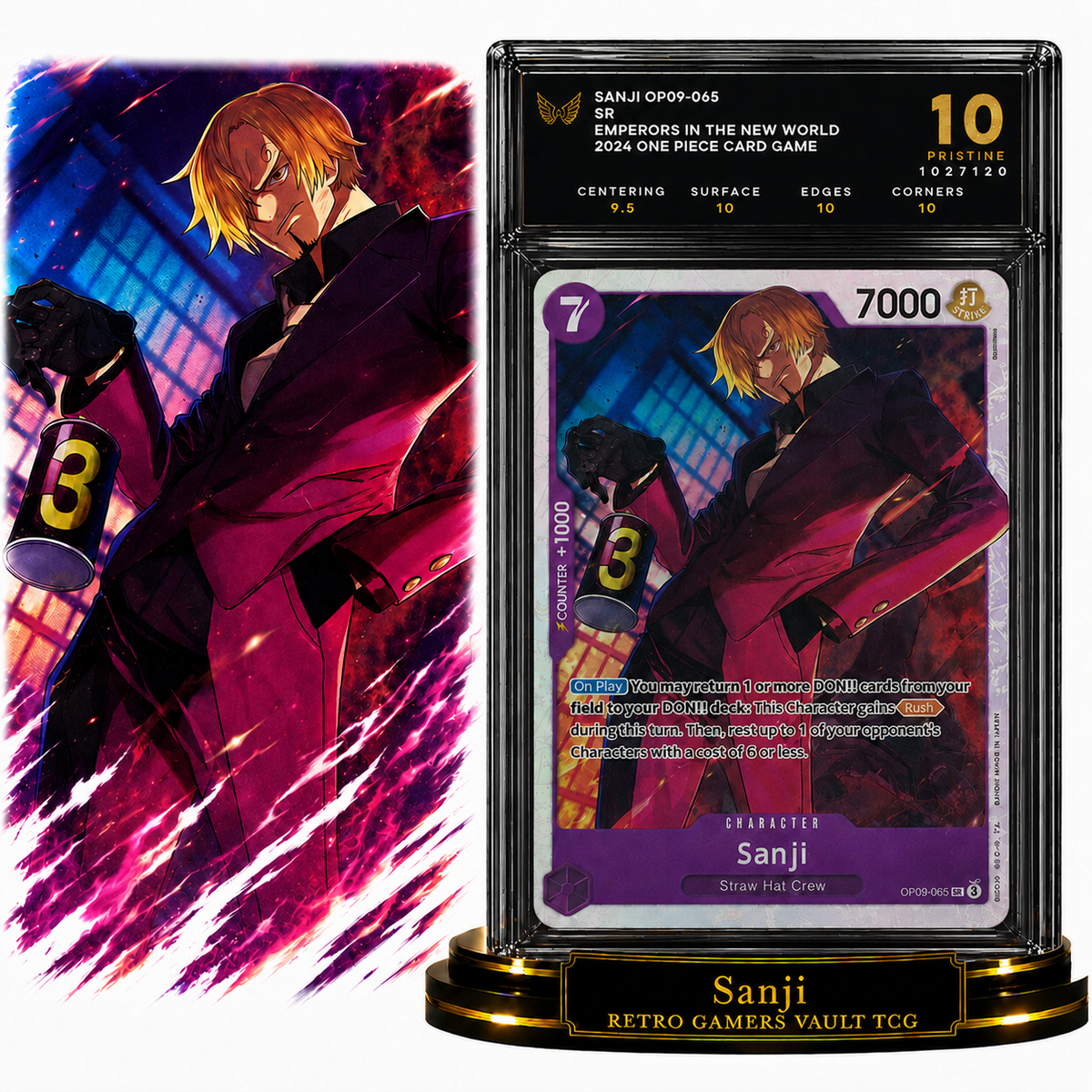 Sanji OP09-065 SR