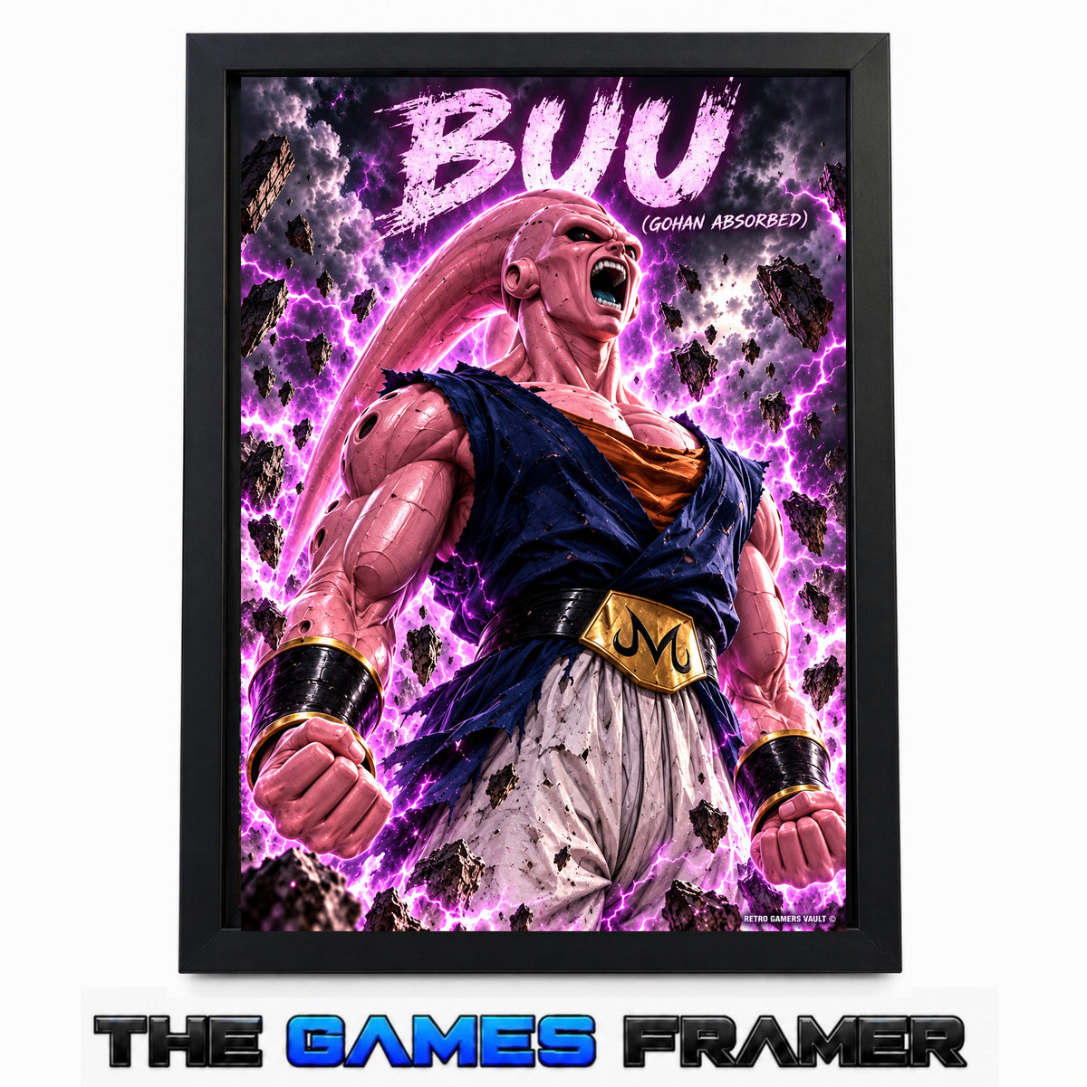 Dragon Ball Buu Straight Mount Premium Quality Frame