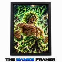 Dragon Ball Super Broly Straight Mount Premium Quality Frame